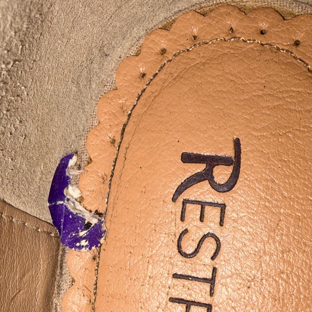Restricted Floral Embroidered Heels - Picture 12 of 12